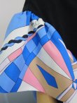 画像3: EMILIO PUCCI エミリオプッチ　XS　シルクのラッフルスリーブｘコットンカットソー　トップス