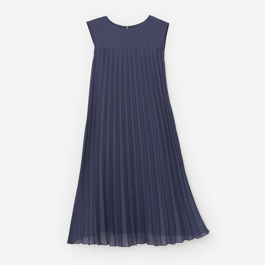 FOXEY NY フォクシー サイズ４０ ELEGANT PLEATS DRESS ワンピース