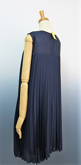 FOXEY NY フォクシー サイズ４０ ELEGANT PLEATS DRESS ワンピース