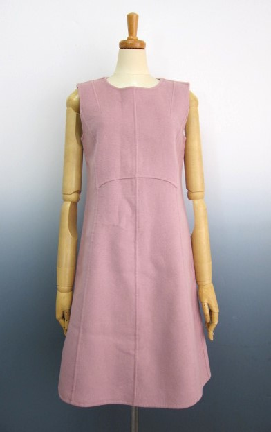 画像1: MAX MARAマックスマーラ　サイズ３８　クチートアマーノ ワンピースローズピンク